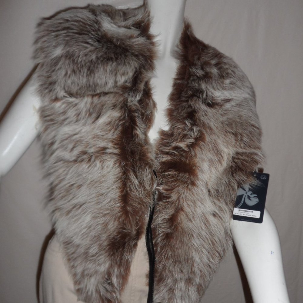 ORWELL COLLARD 100%LAMMFELL FUR NWT
